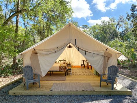 glamping at hillsborough river state park|Timberline Glamping